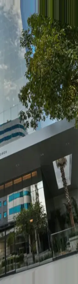 Fachada do prédio Green Office, onde fica a sede da Leven