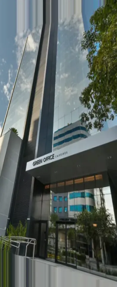 Entrada do prédio Green Office, em Porto Alegre